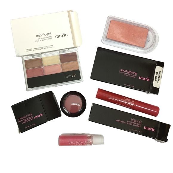 mark. Kissink Tintmarker Minificent Glow Baby Glow Whisper Kiss Blush Lot of 5 - Picture 2 of 7